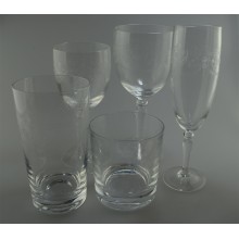 Conjunto taças de Cristal d´Arques Paris coleção Dampierre