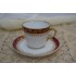 Conjunto Cha e Café porcelana Ginori padrao Richard