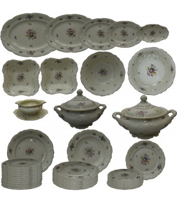 Conjunto para jantar em porcelana KPM 